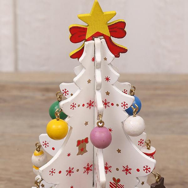 DIY Stereo Wooden Christmas Tree - Christmas Decoration Ornaments
