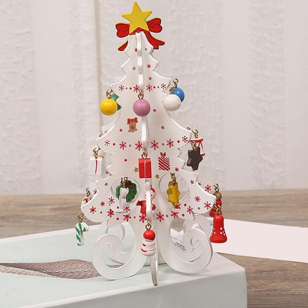 DIY Stereo Wooden Christmas Tree - Christmas Decoration Ornaments