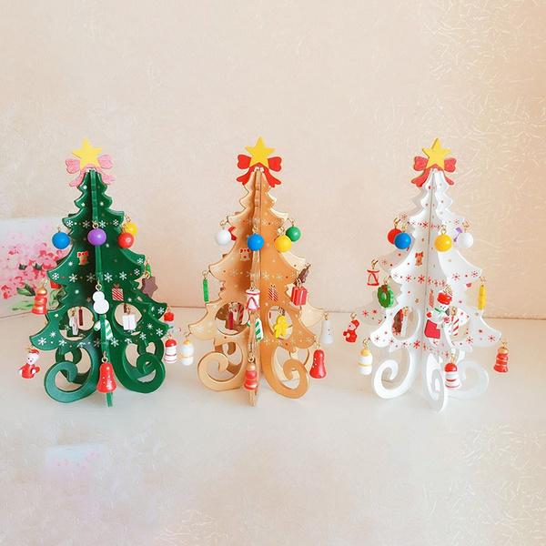 DIY Stereo Wooden Christmas Tree - Christmas Decoration Ornaments