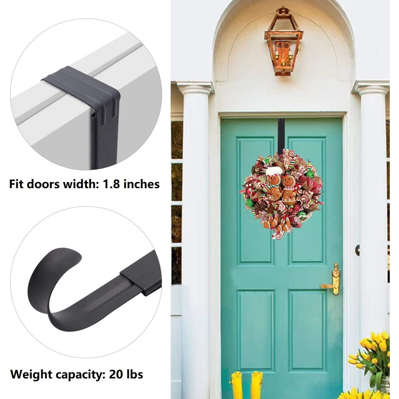Easter Decorations Adjustable Wreath Hanger